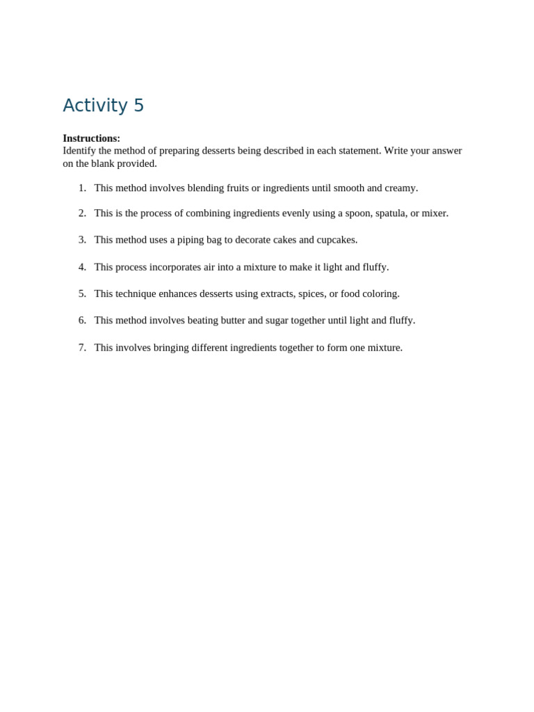 Activity 5 | PDF