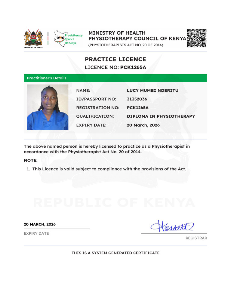 APL WWSGB7J Practice License | PDF