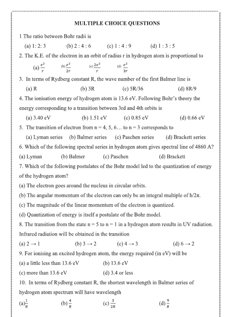 Atoms | PDF