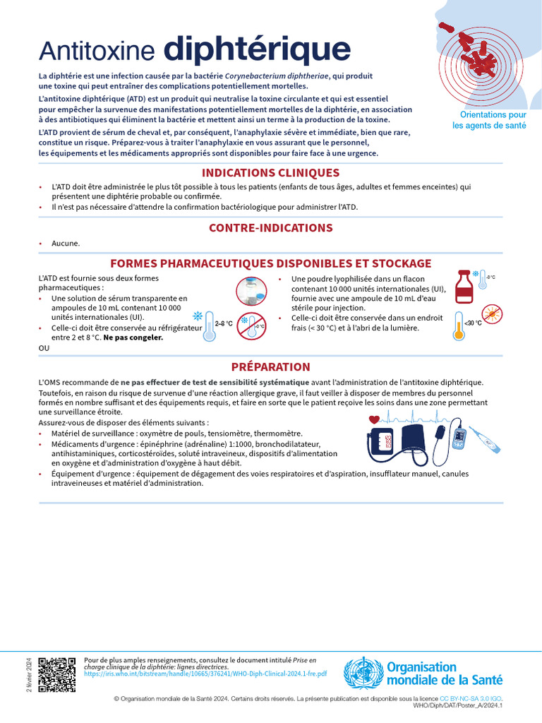 WHO Diph DAT Poster A 2024.1 Fre | PDF | Maladies et troubles humains ...