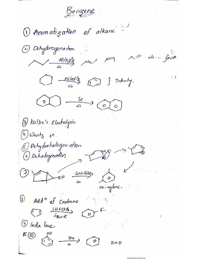 Org 4 Benzene | PDF