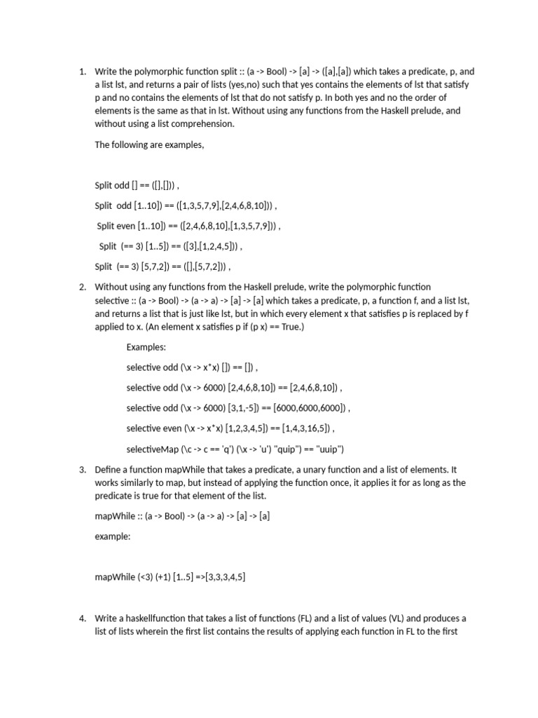 Higher Order Function | PDF | Functional Programming | Mathematics