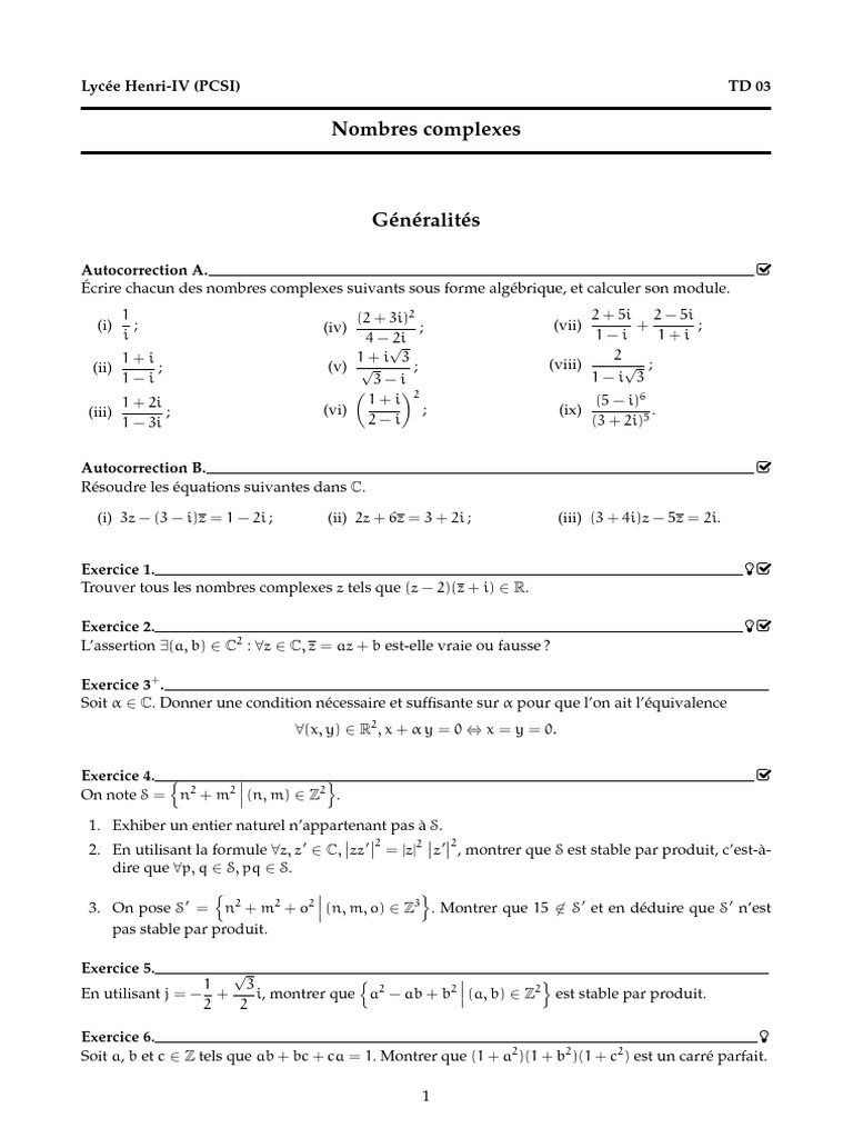 Td03 Complexes | PDF | Triangle | Angle