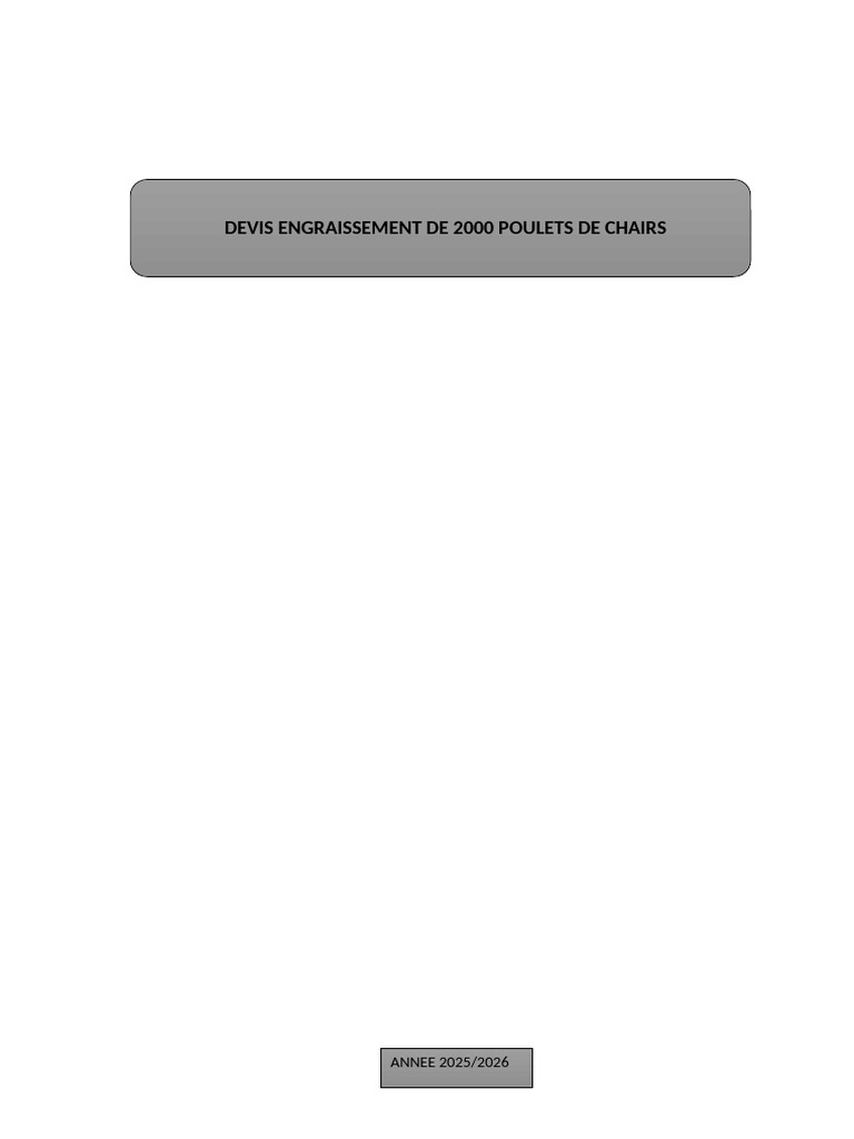 DEVIS | PDF