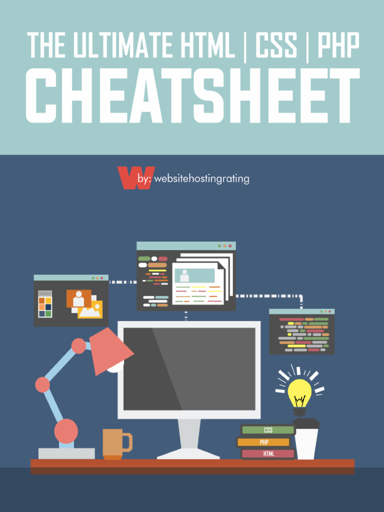 HTML CSS PHP Cheat Sheet | PDF | Html Element | Html