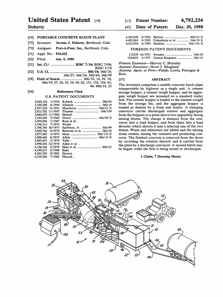 Portable Concrete Batch Plant | PDF
