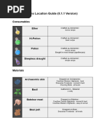 Wizard101 Crafting Recipe Vendors Guide | PDF
