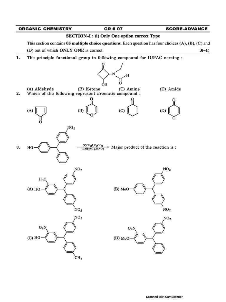 GRP7 - Organic Reagent N POC | PDF