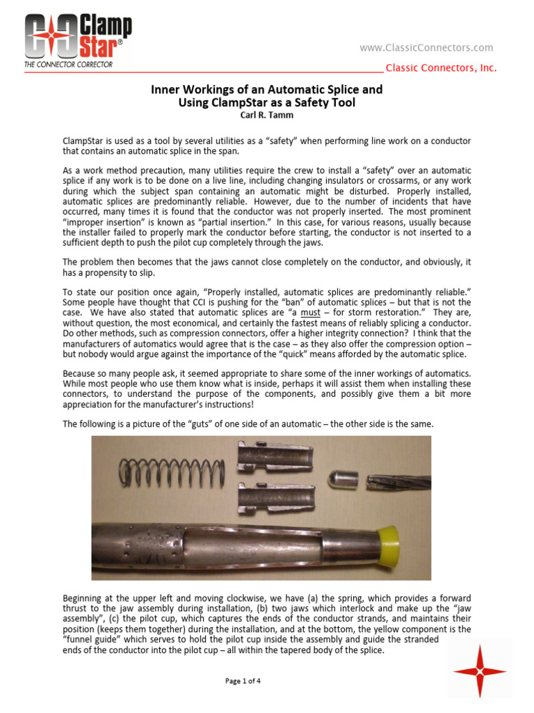 Using ClampStar As A Safety Tool | PDF | Manufactured Goods