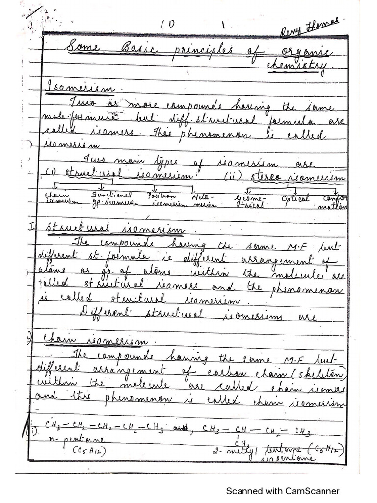 Some Basic Concepts of Organic Chemistry | PDF