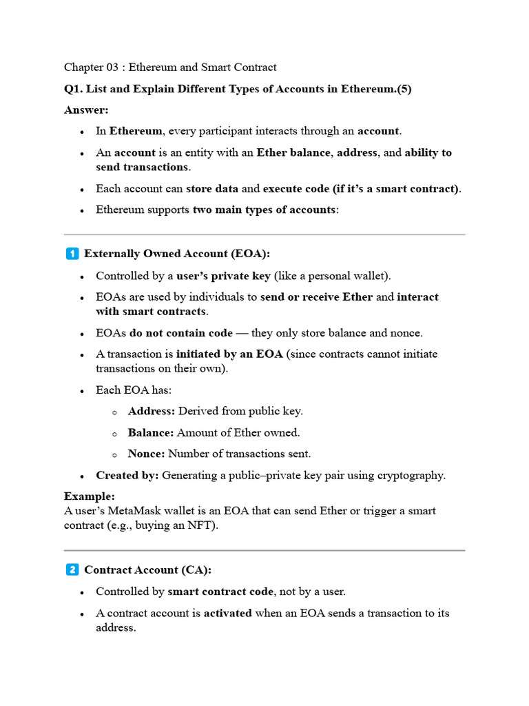 BCT Chapter 03 Notes | PDF