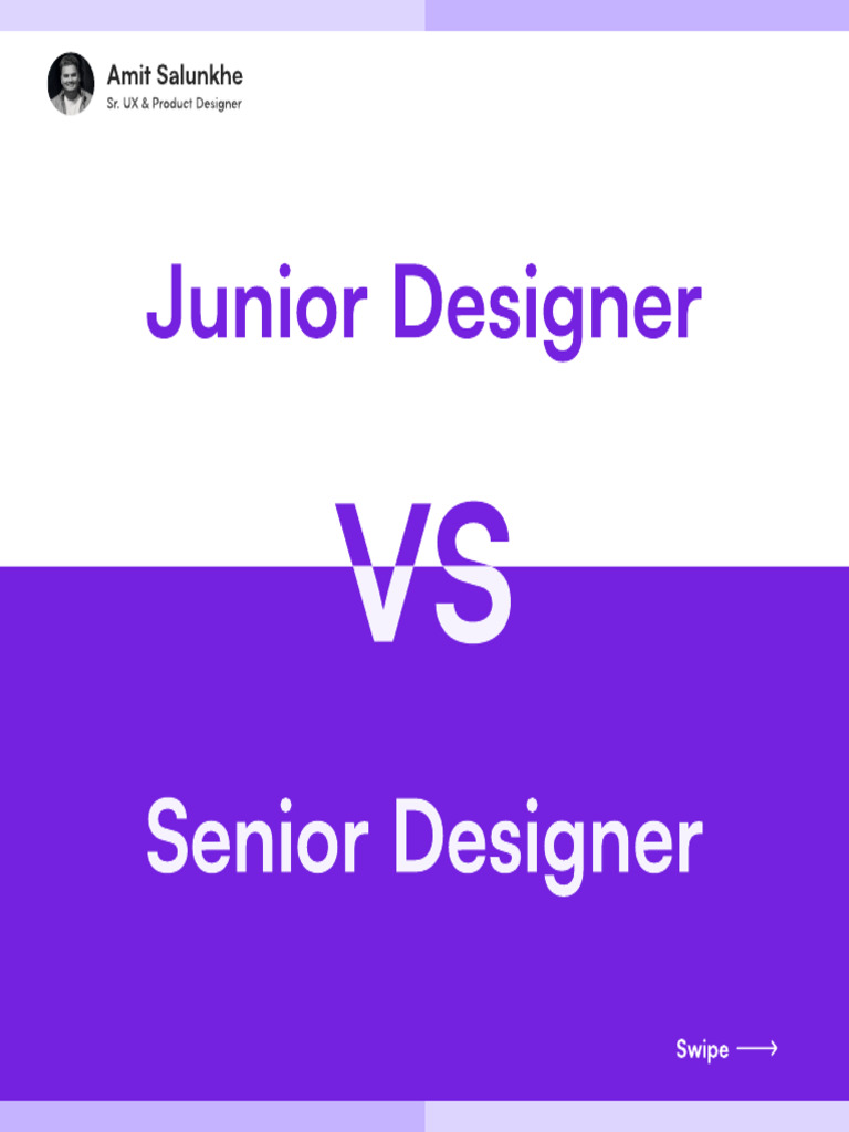 JR Vs SR Designers Amit Salunkhe 1750669226 | PDF | Behavioural ...