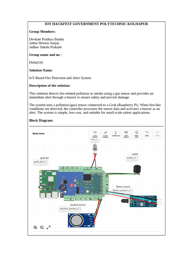 Iot Hackfest Government Polytechnic Kolhapur | PDF