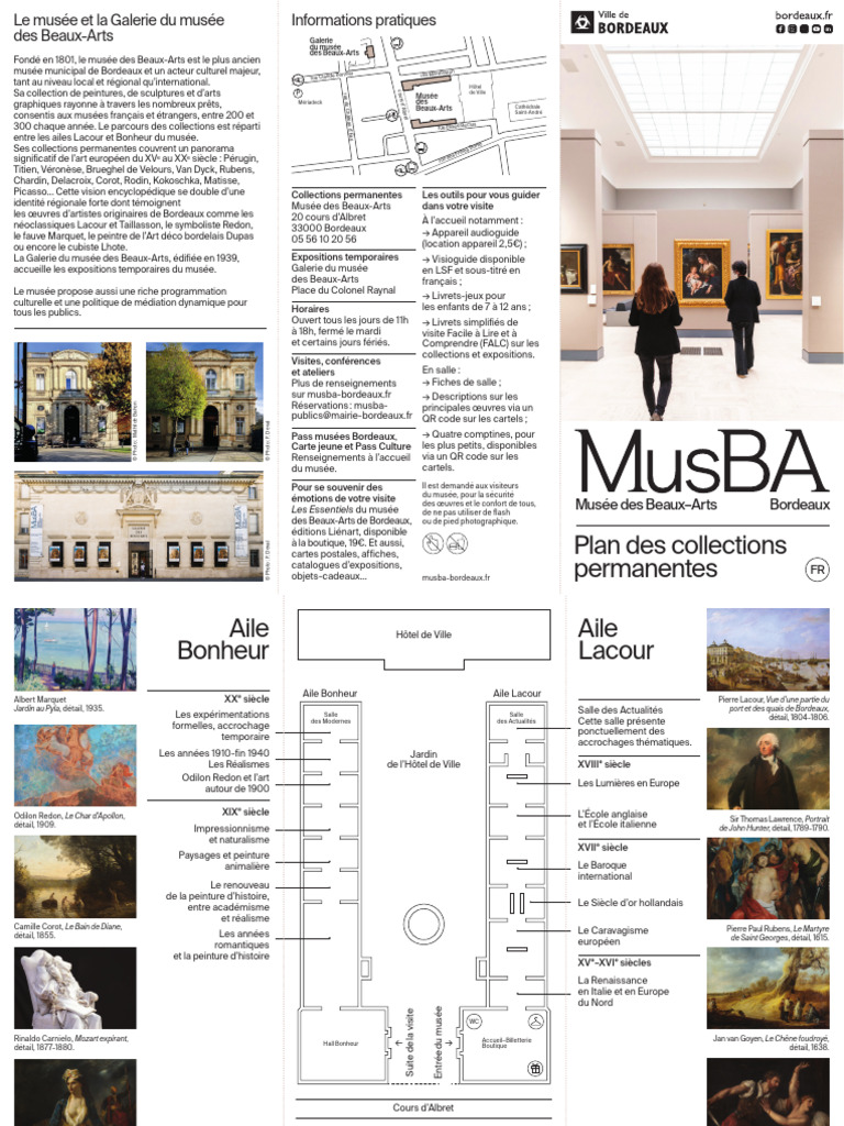 Plan Musba 2025 FR Web | PDF | Peintres | Mouvements de l'art