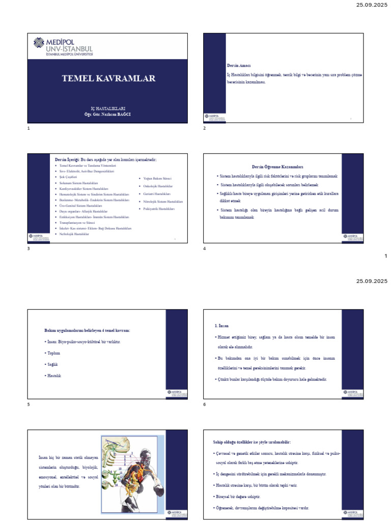 1 - Temel Kavramlar | PDF