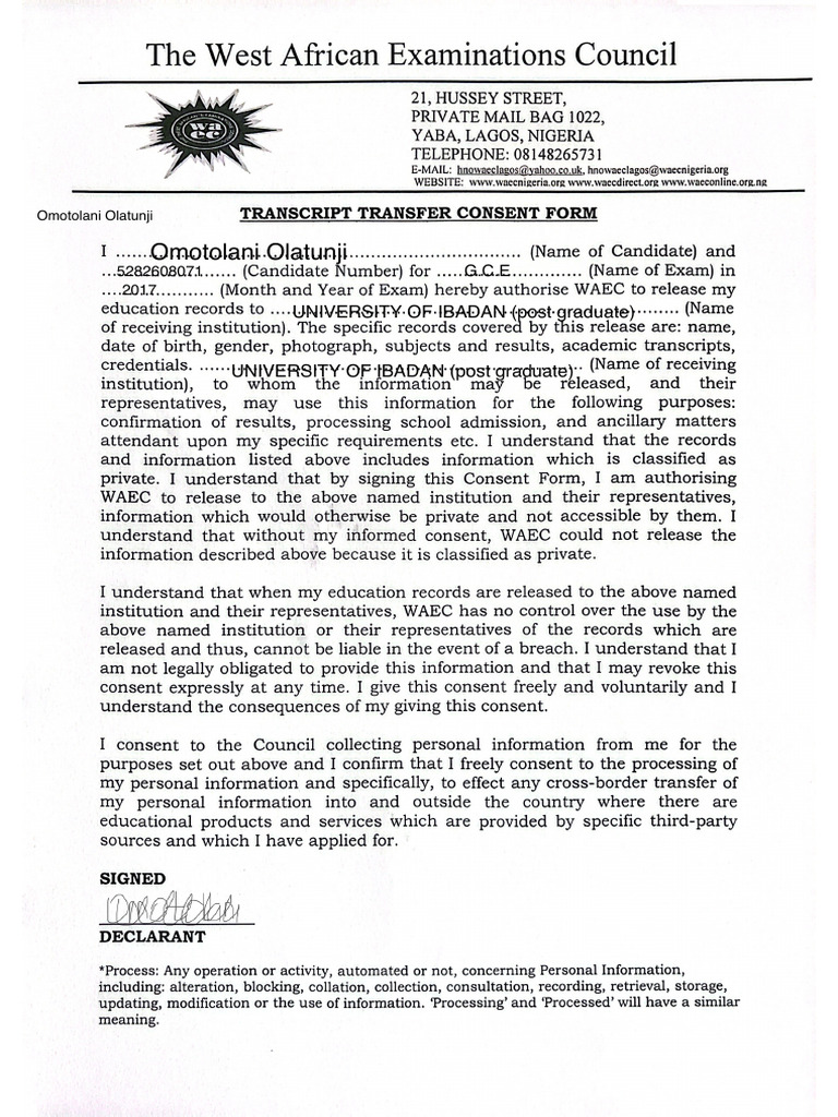 Attestation | PDF