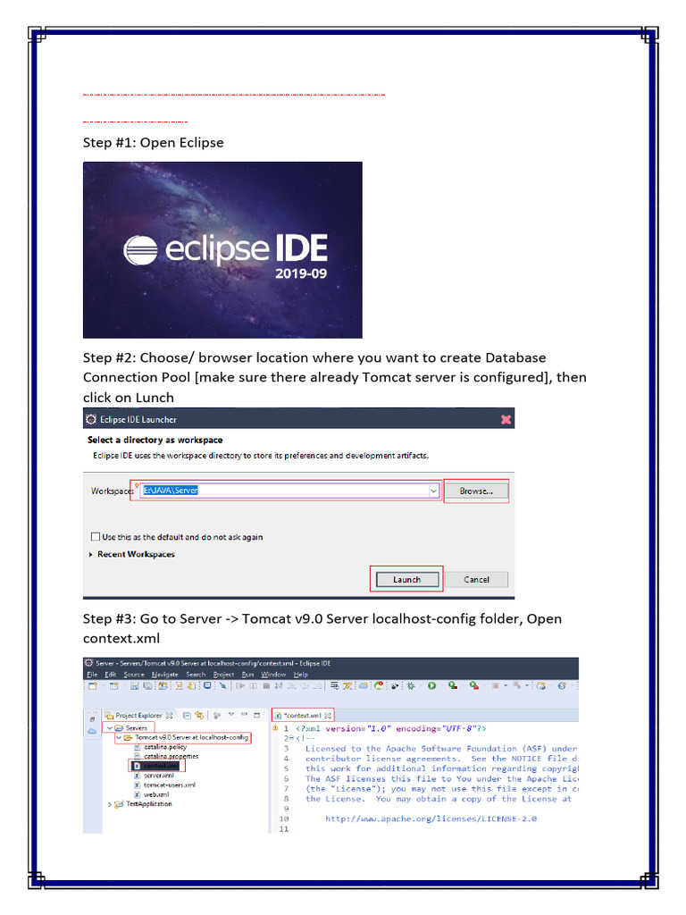 Oracle Database Connection Pool in Tomcat | PDF