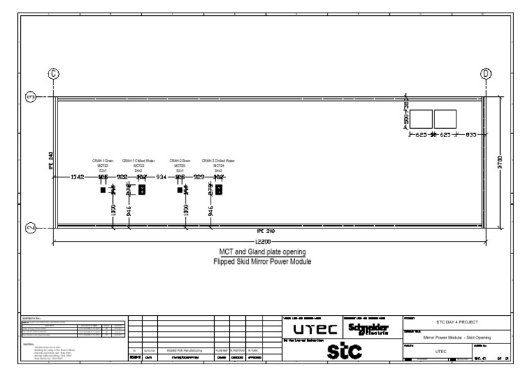 MCT and Gland Plate Opening - Mirror Power Module - Skid Opening | PDF
