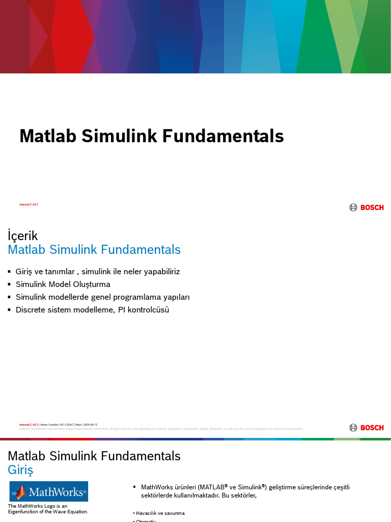 Matlab Simulink Fundamentals-WK12 | PDF