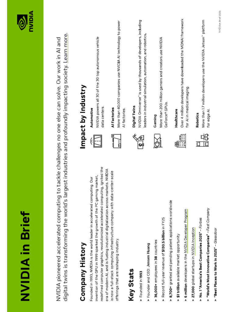 Nvidia Brief | PDF