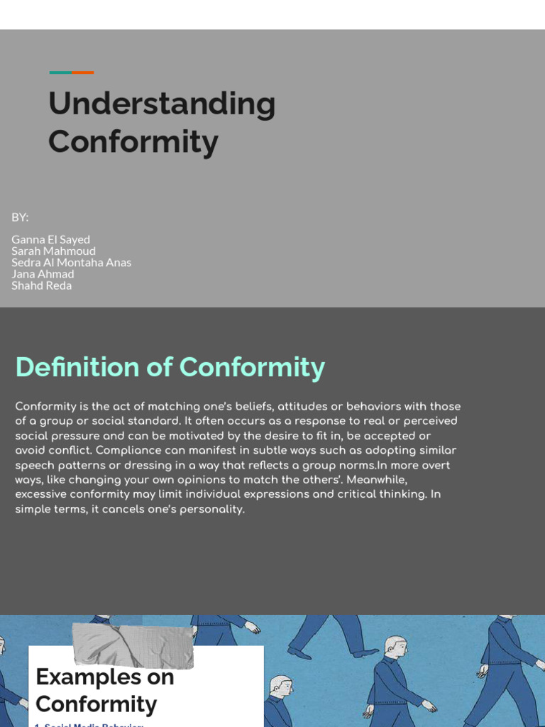 Understanding Conformity | PDF | Conformity | Social Psychology