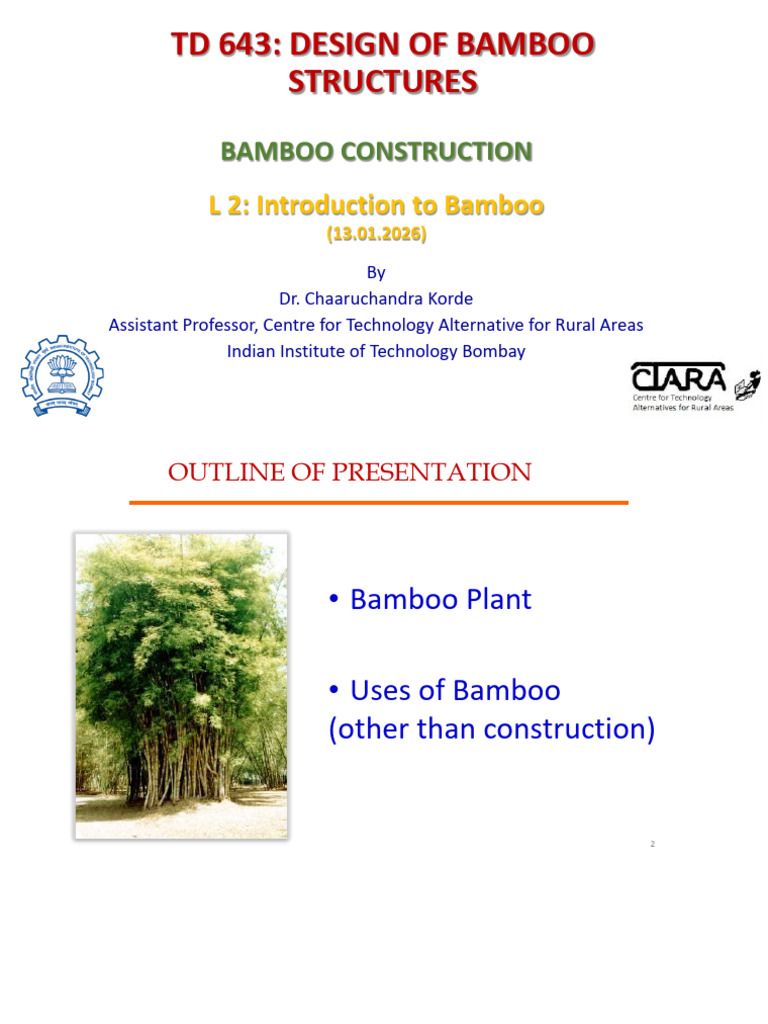2 - Bamboo Plant Its Uses | PDF | Bamboo | Agriculture