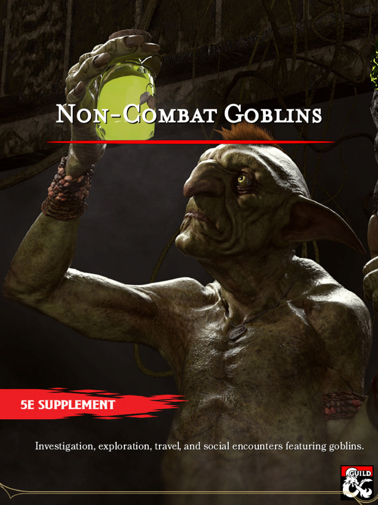 Non Combat Goblins | PDF | Dungeons & Dragons | Wizards Of The Coast