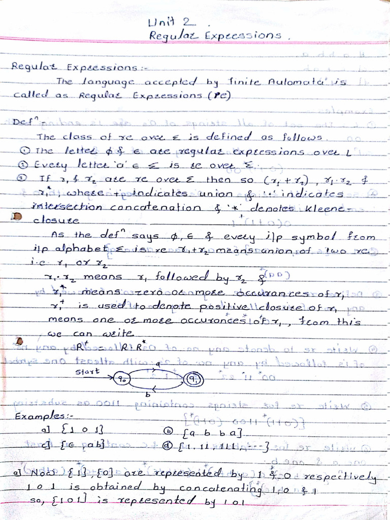 Notes Unit II | PDF