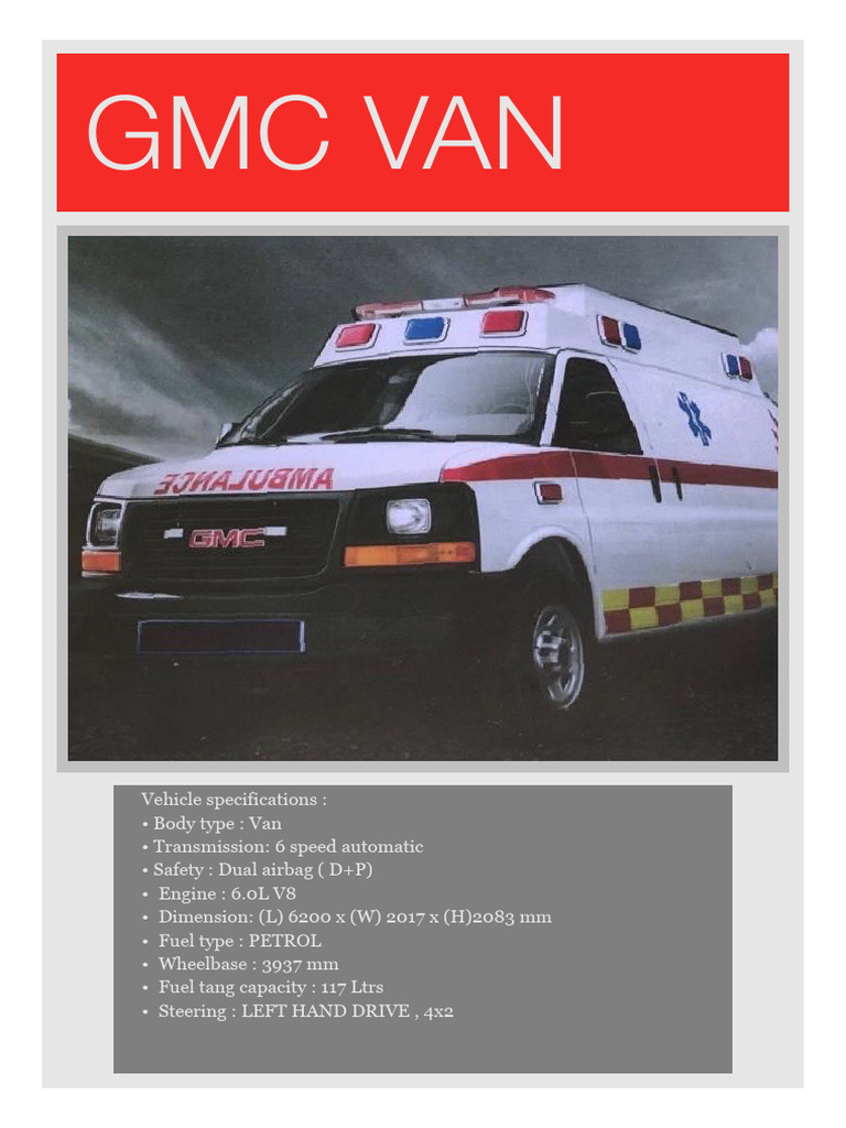 GMC Van | PDF
