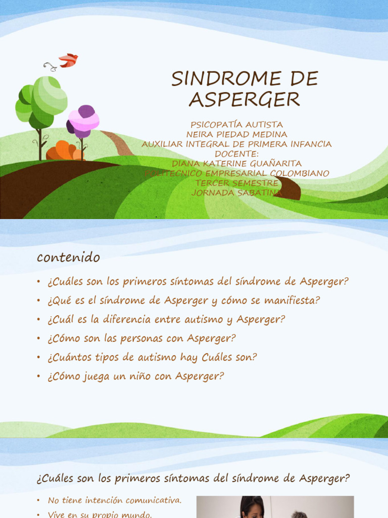 Sindrome de Asperger | PDF | Síndrome de Asperger | Autismo