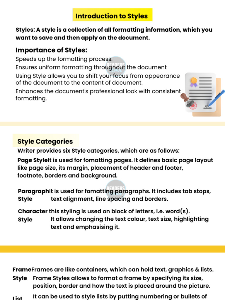 Introduction To Styles Notes ReadersVenue PDF | PDF | Software | Computing