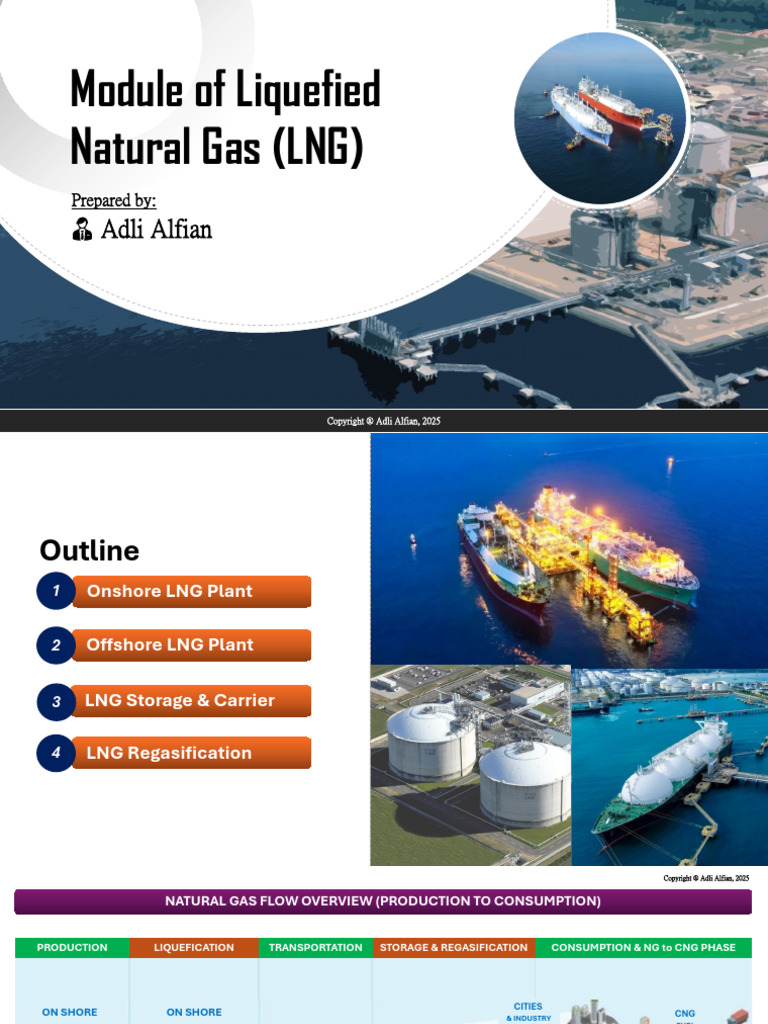 Comprehensive Module of Liquefied Natural Gas (LNG) | PDF | Liquefied ...