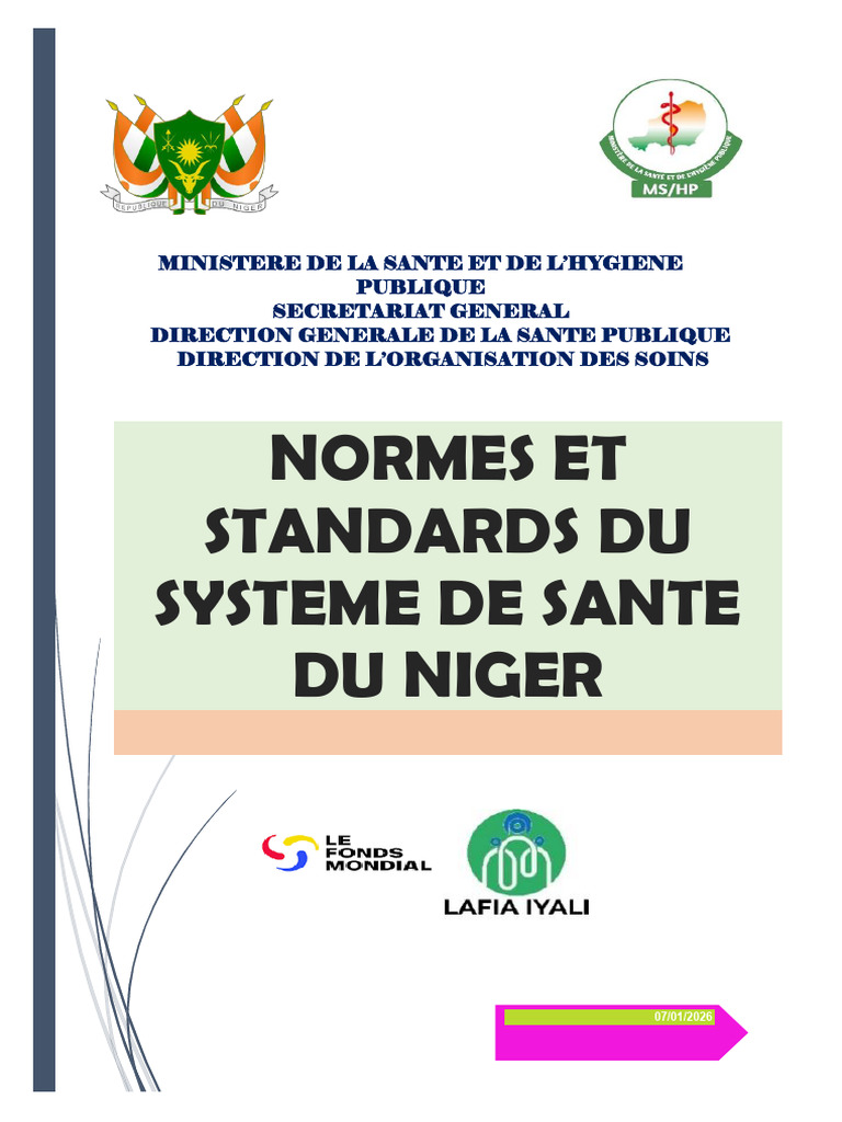 FINAL NORMES ET STANDARDS - Draft Validé - Finalisé DRAFT FINAL | PDF ...