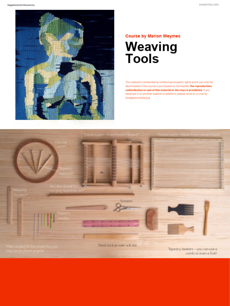 Weaving Tools | PDF