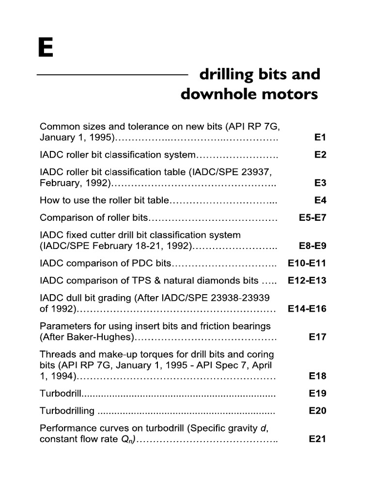 Drilling Bits and Motors | PDF