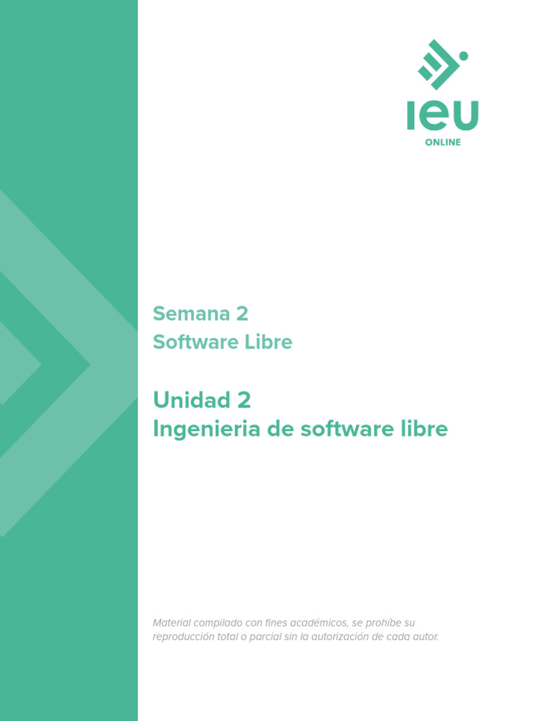 Apuntes s2 ingeniería de software libre universidad IEU | PDF ...