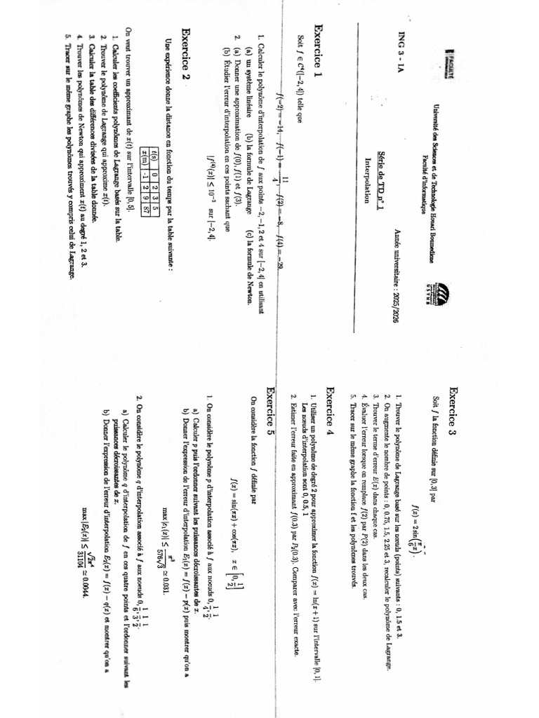 td1 Anum2 | PDF