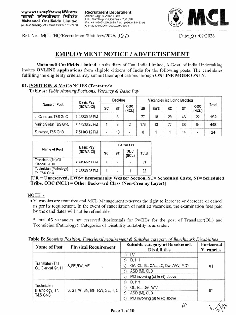 Notice 2026 (English) 21022026 | PDF