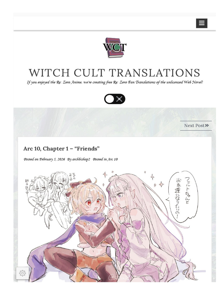 Witchculttranslation Com 2026-02-05 Arc 10 Chapter 1 Friends ... | PDF