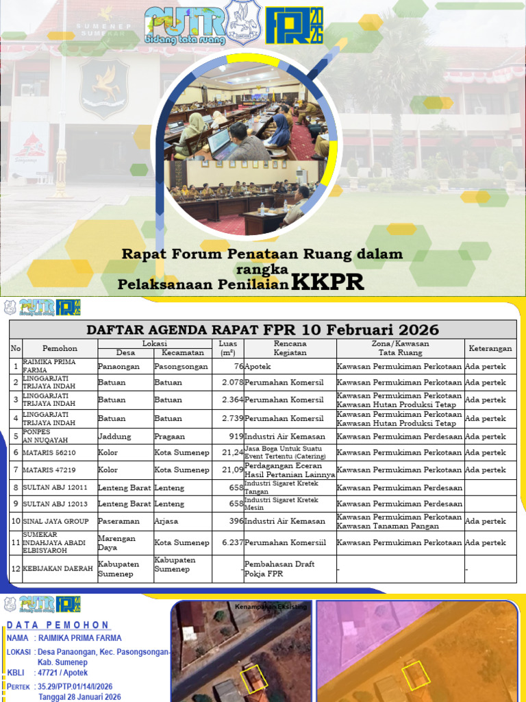 Rapat FPR 10 Februari 2026 | PDF