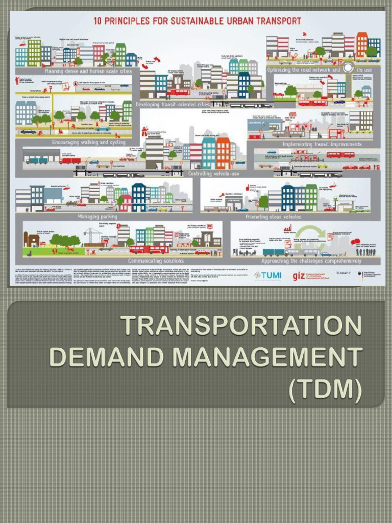Transport Demand Management | PDF