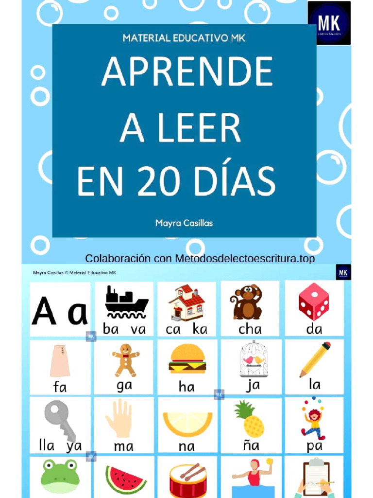 Aprende A Leer 20 Dias | PDF