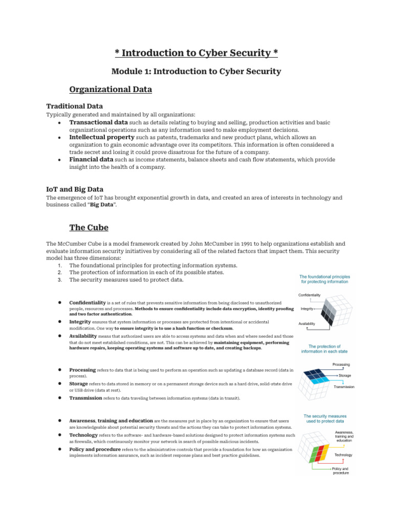 Cisco - Introduction To Cyber Security | PDF | Security | Computer Security