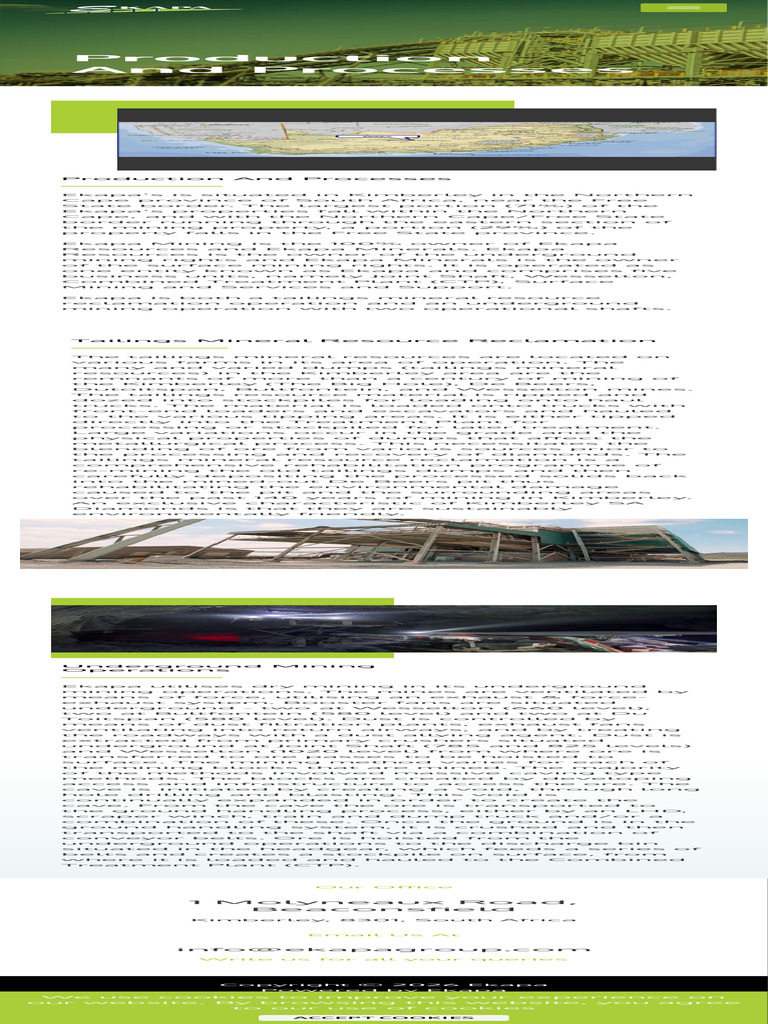 Production and Processes - Ekapa | PDF | Mining | Resource Extraction