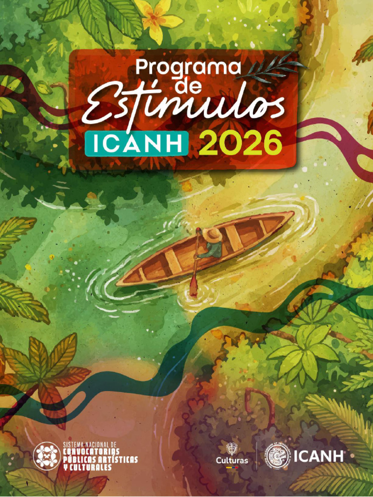 00 Programa Estimulos 2026 1 | PDF | Documento de identidad | Antropología