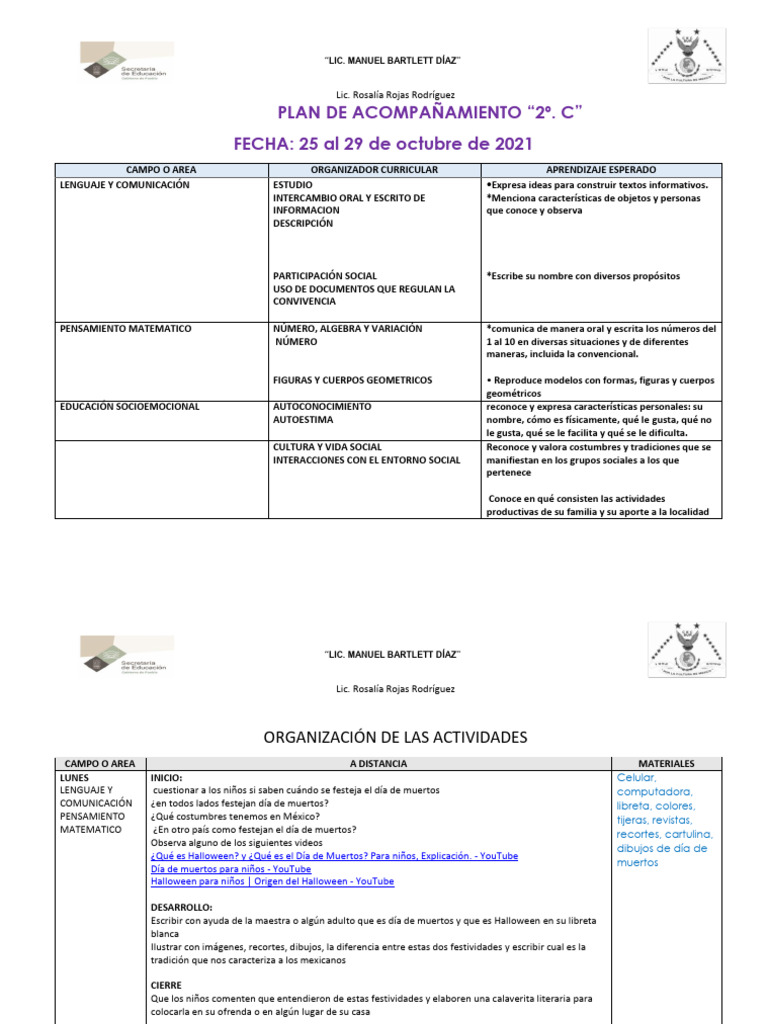 PLANEACION | PDF | Educación de la primera infancia