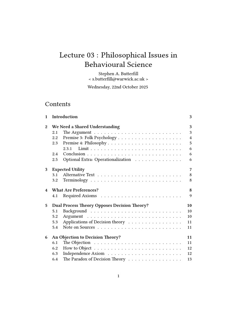 Lecture 03 Handout | PDF