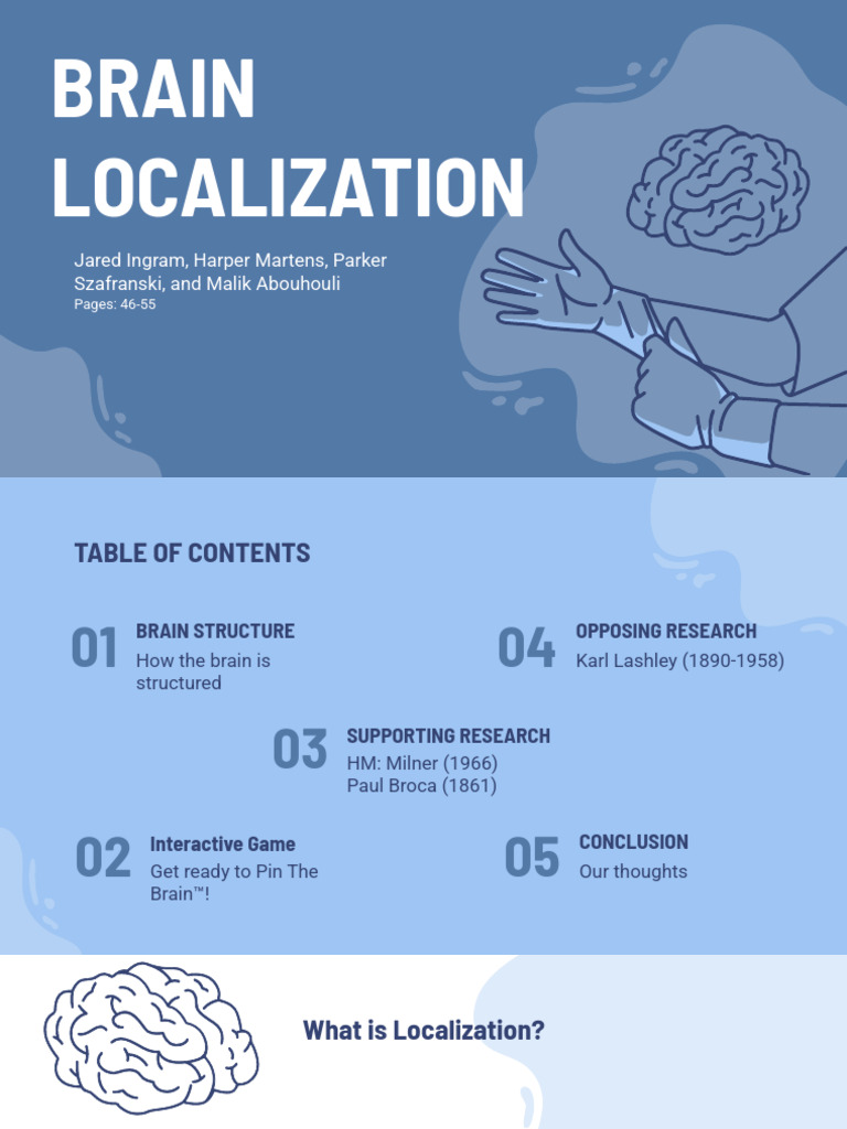 Brain Localization - 2 | PDF | Hippocampus | Mental Processes