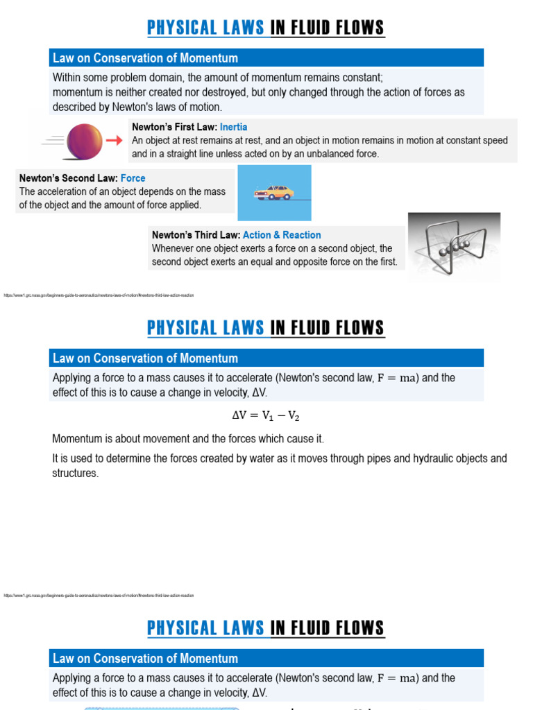 05-Law On Conservation of Momentum | PDF | Force | Newton's Laws Of Motion