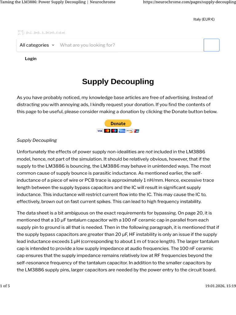 02 Supply Decoupling | PDF